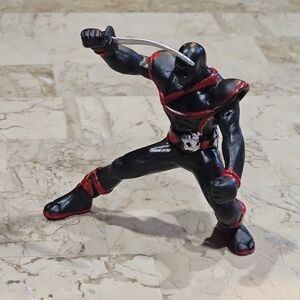 Black Ninja Sword Action Figure Plastic Figurine Black California Costumes‎ Inc